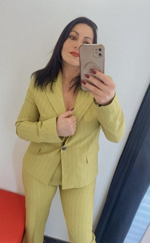Tailleur donna pantaloni - pantaloni, a