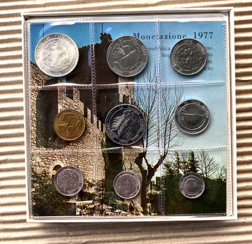 San marino 1977 serie - san,