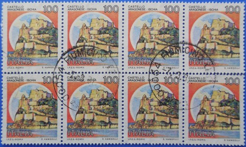 Francobollo castello aragonese - francobollo,