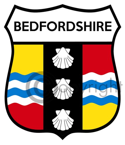 Adesivo auto bedfordshire - adesivo,