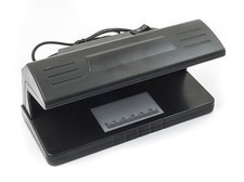 RILEVATORE BANCONOTE SOLDI FALSI FALSE UV ULTRAVIOLETTI MONEY DETECTOR 318