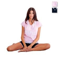 Pigiama donna corto Oronero in