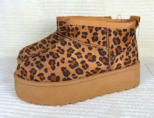 Stivaletto plateau slip-on