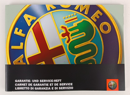 Alfa romeo libretto servizio - alfa,