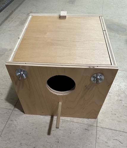 Nido madera para cacatúas - de,