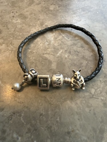Bracciale pandora pelle - pandora, in