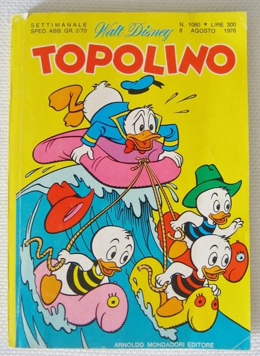 Topolino disney 1080 - topolino, n.1080