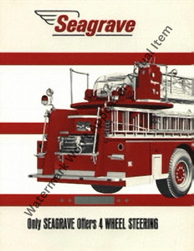 Seagrave camion dei pompieri - camion,