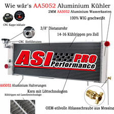 Radiatore 3 file per Jeep