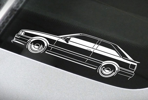 Adesivo audi coupè - adesivo,