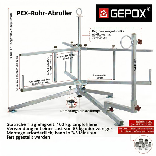 Gepox 600m avvolgitubi - gepox,
