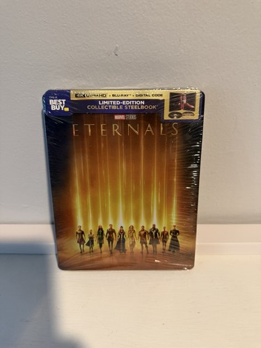 Eternals bluray steelbook - eternals,