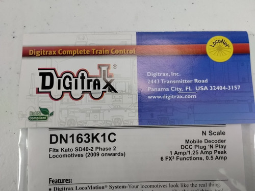 Decoder motore digitrax dcc - motore,