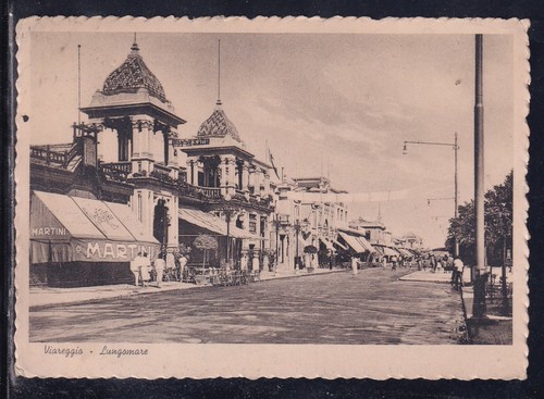 Cartolina viareggio lungomare - cartolina,