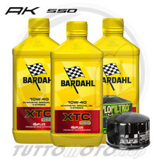 Tagliando KYMCO AK 550 2017 2018 2019 / Kit Olio Bardahl XTC 10W40 Filtro AK550