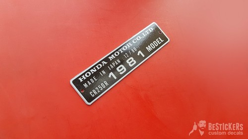 Honda cr250 250 - 1981, 81