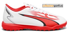 SCARPE CALCETTO PUMA ULTRA PLAY TT - 107528-01 col. bianco/rosso/nero