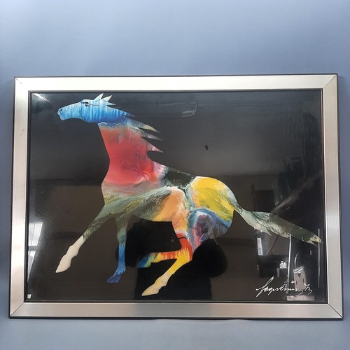 Quadro tecnica mista - quadro, firmato