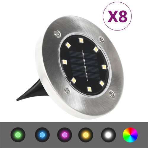Vidaxl lampade solari terra - da,