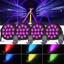 4x 140W RGBW PAR Can 14 LED