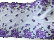 Bordo elasticizzato viola e