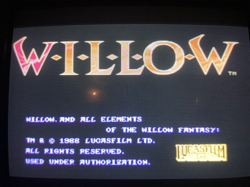 Willow capcom cps1 jamma - willow,