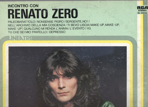 Renato zero disco giri - zero, 33
