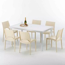 Tavolo Rettangolare Bianco