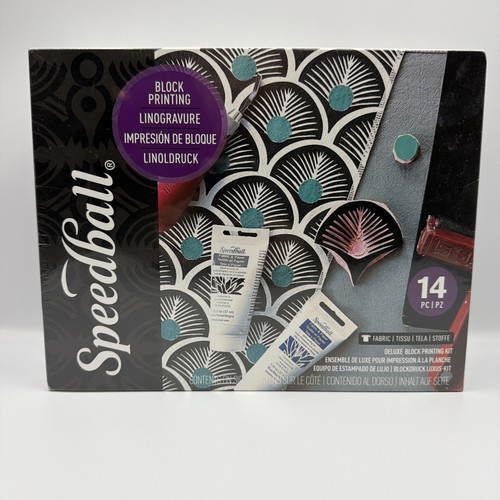 Speedball kit stampa blocco - kit, 14