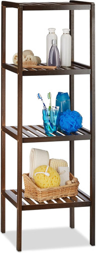 Scaffale bagno bambù - da,