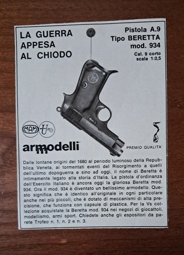 Pubblicità epoca armodelli - pubblicità,