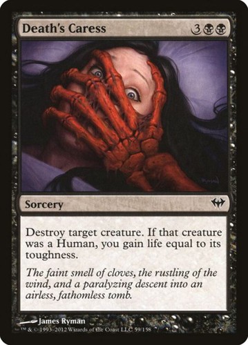 Death caress - death's,