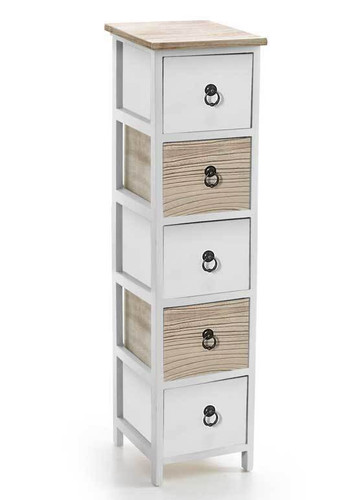 Cassettiera cassetti slim - 5,