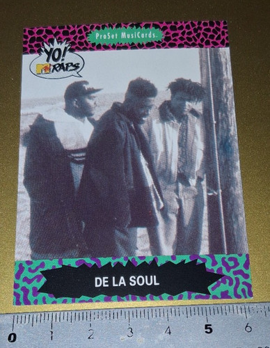 1991 mtv raps trading - yo!,