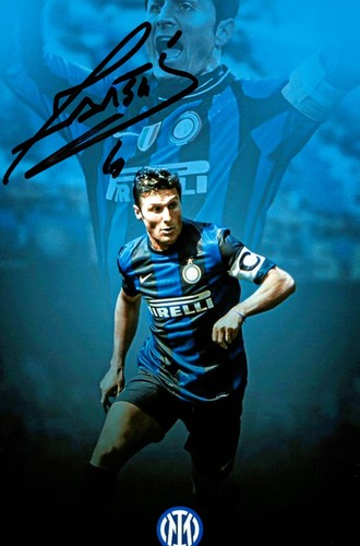Javier zanetti hand signed - hand,