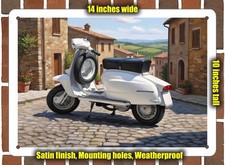 Metal Sign - 1961 Lambretta