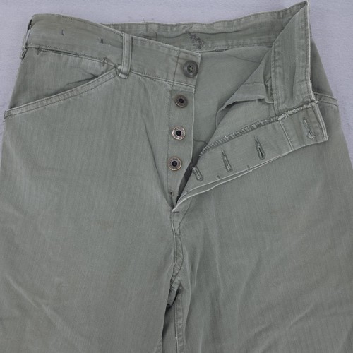 Ww2 usmc hbt - pantalone, uomo