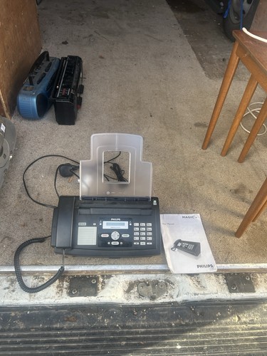 Philips fax con telefono - con,
