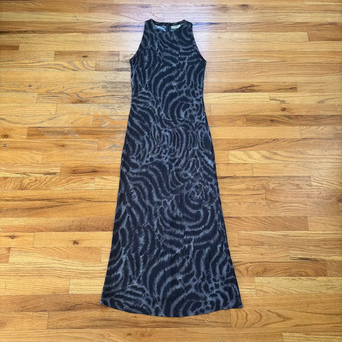 Maxi abito smanicato gianni - maxi,