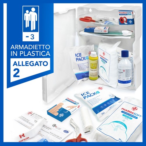 Armadietto pronto soccorso - armadietto,