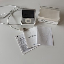 Apple iPod nano 4GB argento 3a generazione con extra