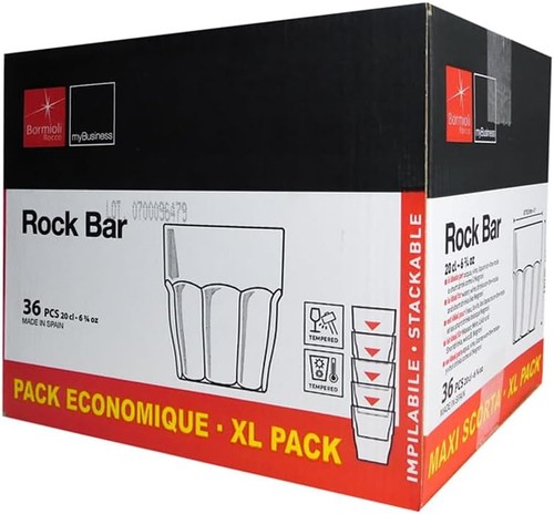 Bormioli rocco rock bar - rocco,