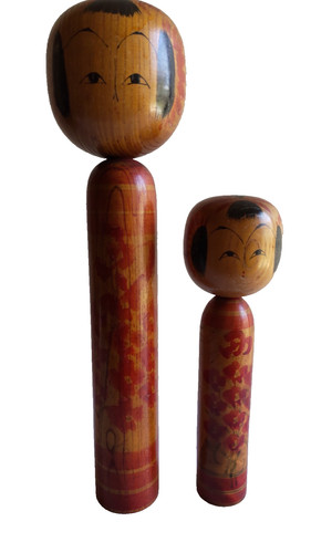 Bambole creative kokeshi di - 2,