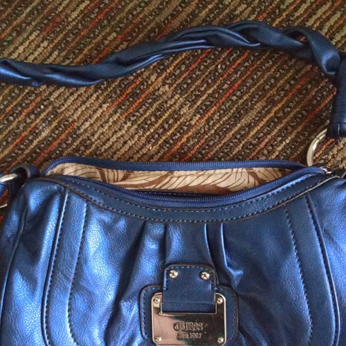 Borsa tracolla guess blu - borsa, a