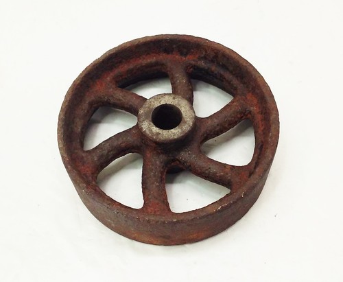 Vintage antico ghisa fabbrica