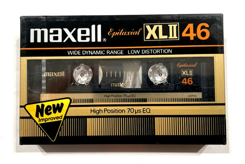 Maxell 46 audiocassetta - maxell, ii