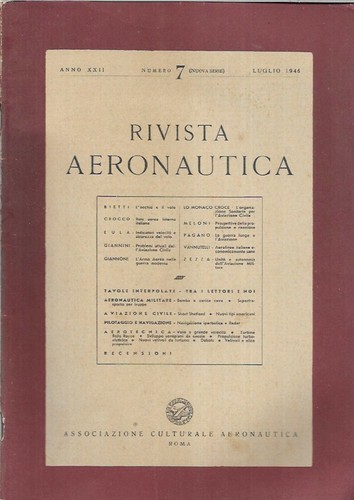 Rivista aeronautica indicatori - rivista,