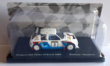 Die cast 1/43 Rally Peugeot 205 Turbo 16 Evo 2 1985 - Salonen - Harjanne
