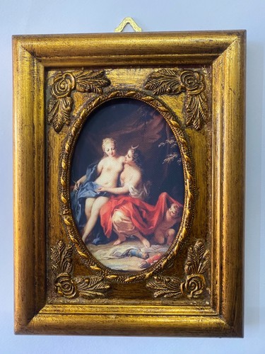 Quadro cornice dorata barocca