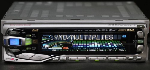 Alpine mda 7755j 1din - alpine, tuner